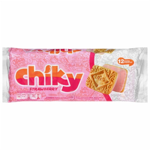 Chiky Strawberry Cookies Perspective: front