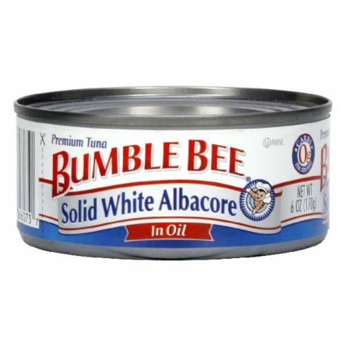 Bumble Bee Solid White Tuna in Oil Perspective: front