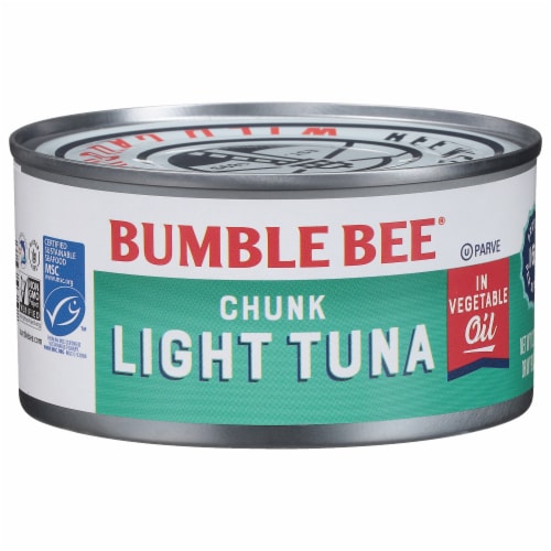 Bumble Bee® Chunk Light Tuna in Vegetable Oil Perspective: front
