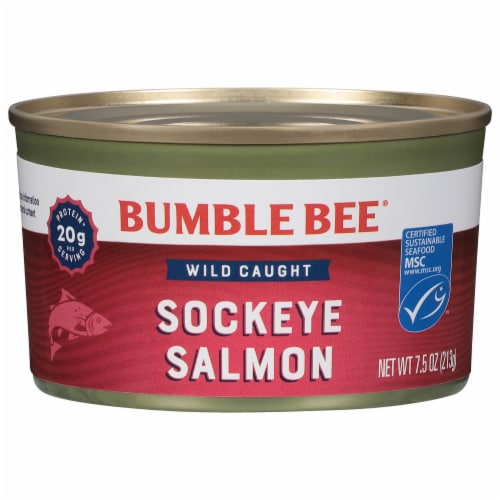 Bumble Bee® Wild Caught Red Salmon Perspective: front