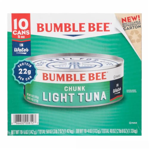 Bumble Bee® Chunk Light Tuna Perspective: front