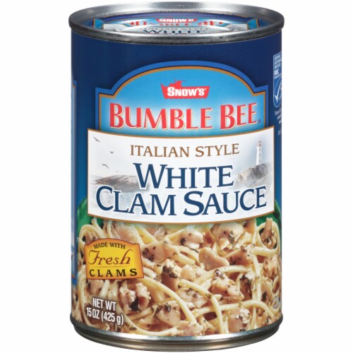 Bumble Bee® Italian Style White Clam Sauce Perspective: front