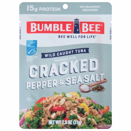 Bumble Bee® Cracked Pepper & Sea Salt Seasoned Tuna Pouch