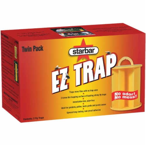 Starbar EZ Trap Disposable Outdoor Fly Trap (2-Pack) 3004323 Perspective: front