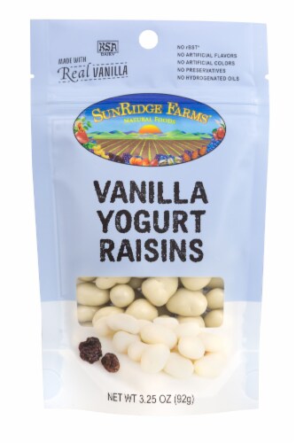 SunRidge Farms® Vanilla Yogurt Raisins Perspective: front