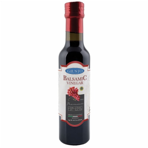Guisto Sapore Premium Dark Balsamic Vinegar Perspective: front
