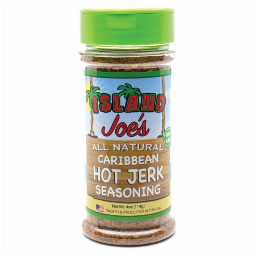 Island Joe's Caribbean Hot Jerk Seasoning, 4 oz - Kroger