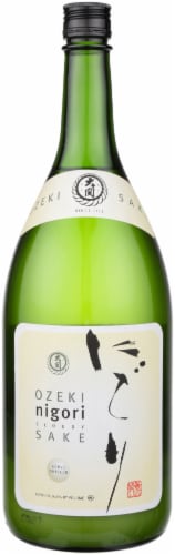Ozeki Nigori Cloudy Sake Perspective: front