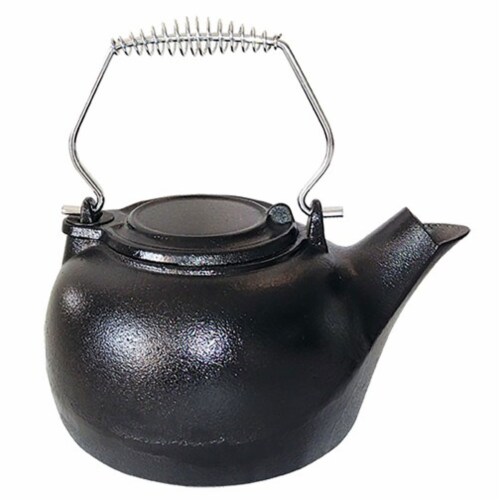 Staub Cast Iron Round Tea Kettle, 1QT, Enameled Cast Iron, Made in