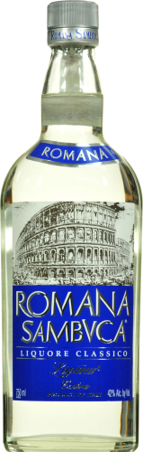 Romana Sambuca Liqueur Perspective: front