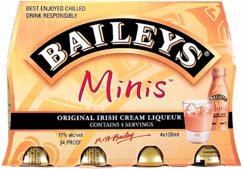 Baileys Minis Irish Cream Cordial Perspective: front