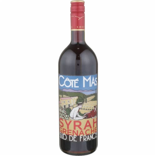 Cote Mas Rouge Intense Red Blend Wine Perspective: front