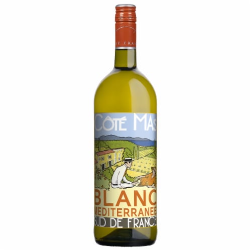 Côté Mas Sauvignon Vermentino Pays d'OC IGP White Wine Perspective: front