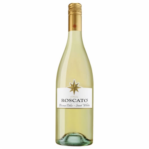 Roscato Bianco Dolce White Wine Perspective: front