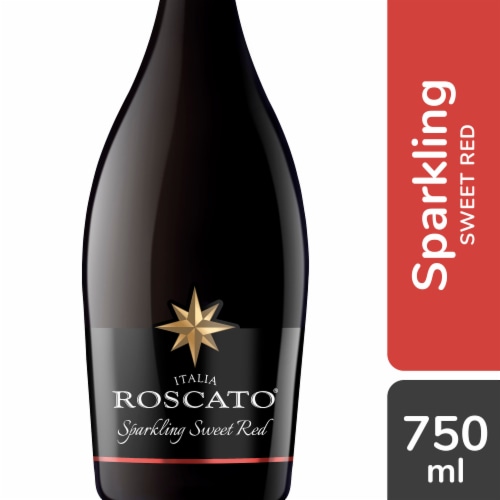 Roscato Sparkling Sweet Red Sparkling Wine Perspective: front