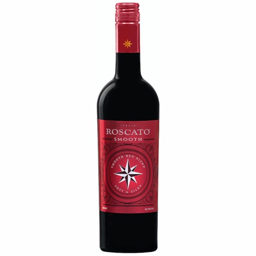 Roscato Smooth Red Blend Italian Wine Perspective: front