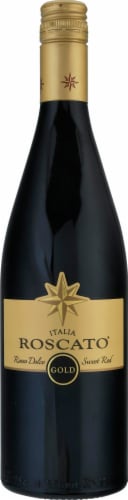 Roscato Gold Red Wine Perspective: front