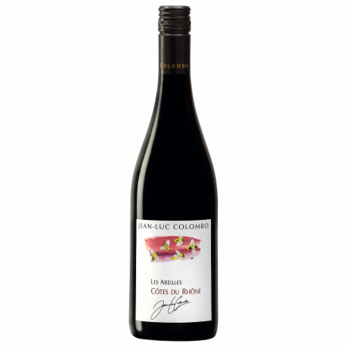 Jean-Luc Colombo Cotes du Rhone Rouge "Les Abeilles" Red Wine Perspective: front