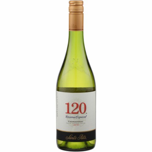 Santa Rita 120 Reserva Especial Chardonnay Chilean White Wine Perspective: front