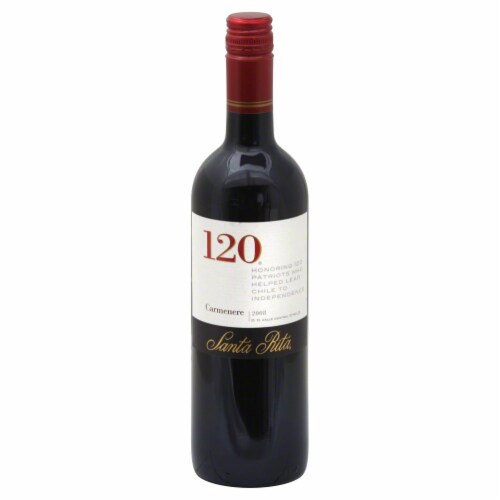 Santa Rita 120 Carmenere Red Wine Perspective: front