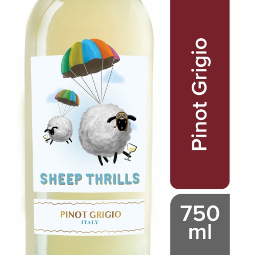 Sheep Thrills Pinot Grigio Perspective: front