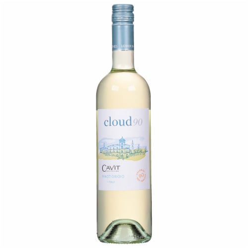 Cavit Cloud90 Cavit Pinot Grigio White Wine Perspective: front