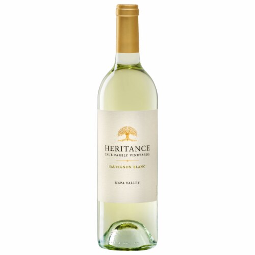 Taub Family Vineyards Heritance Napa Sauvignon Blanc White Wine Perspective: front