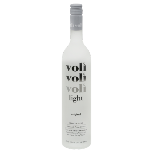 Voli Light Vodka Perspective: front