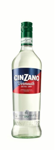 Cinzano Extra Dry Vermouth Perspective: front