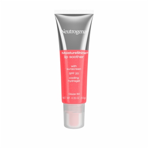 Neutrogena® MoistureShine® 60 Glaze Lip Soother SPF 20 Perspective: front