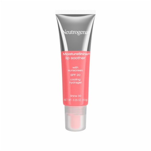 Neutrogena MoistureShine 30 Shine Lip Soother Gloss SPF 20 Perspective: front