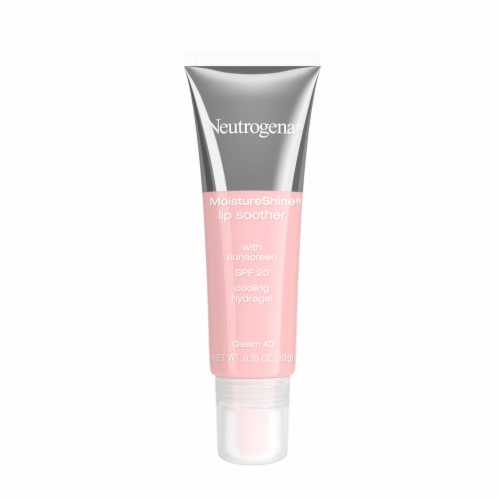 Neutrogena MoistureShine 40 Gleam Lip Soother Gloss Perspective: front