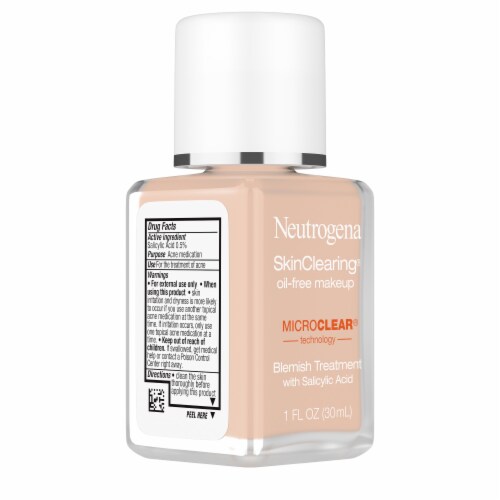 Neutrogena SkinClearing 90 Warm Beige Oil-Free Makeup Perspective: front