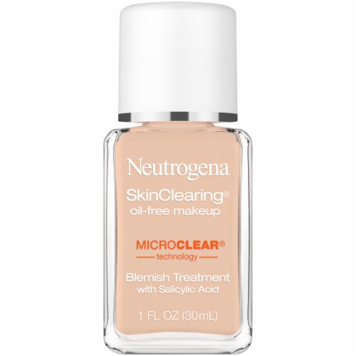 Neutrogena SkinClearing Natural Tan Liquid Makeup Perspective: front