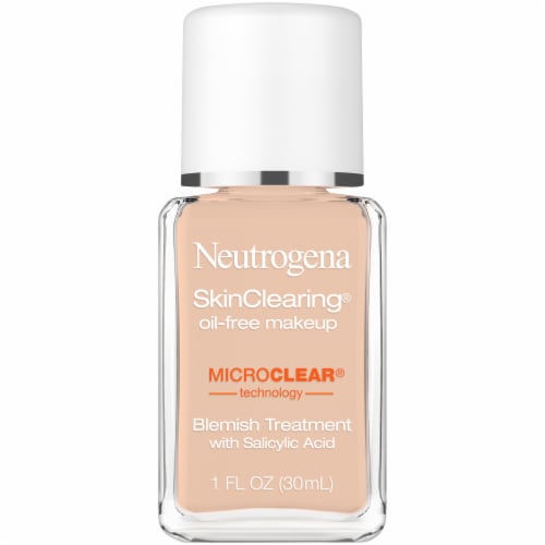 Neutrogena SkinClearing Natural Tan Liquid Makeup Perspective: front