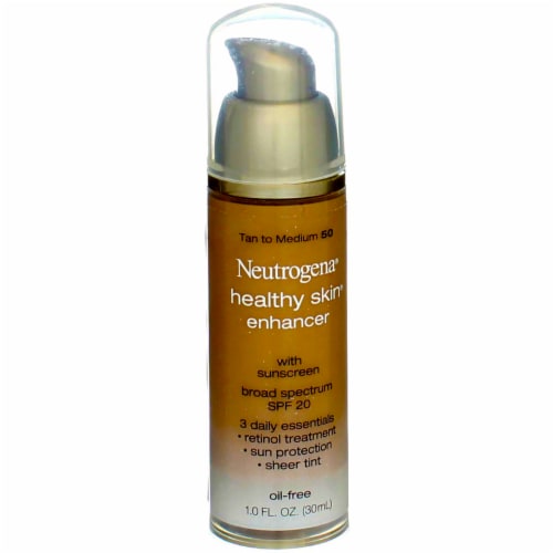 Neutrogena® Healthy Skin® Tan to Medium 50 Enhancer Broad Spectrum SPF 20 Perspective: front