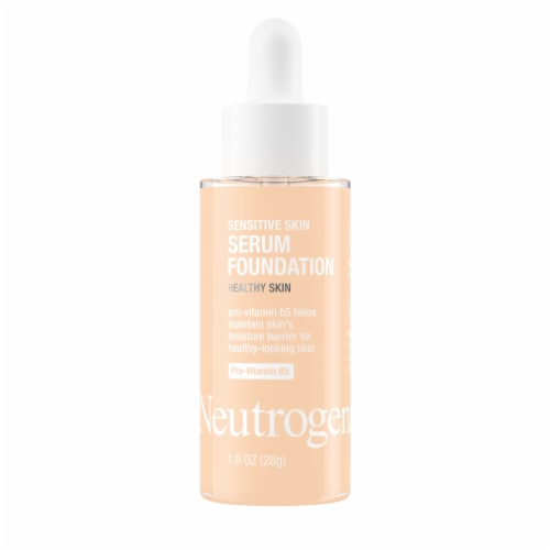 Neutrogena Healthy Skin Sensitive Skin Serum Foundation with Pro-Vitamin B5 01 Light Perspective: front
