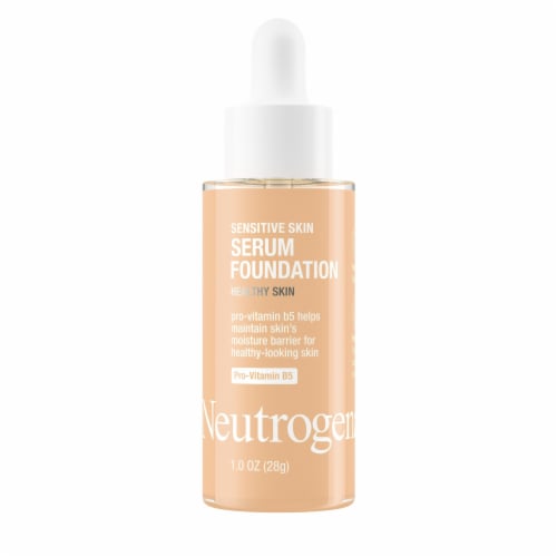 Neutrogena® Light/Medium 02 Sensitive Skin Serum Foundation Perspective: front