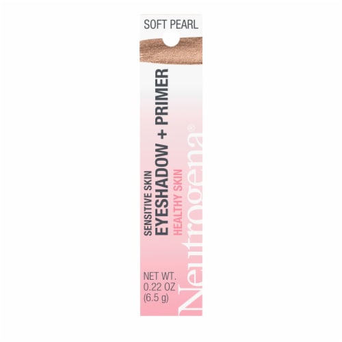 Neutrogena Sensitive Skin Eyeshadow + Primer 2-in-1 Metallic Eyeshadow for Sensitive Skin Soft Pearl Perspective: front
