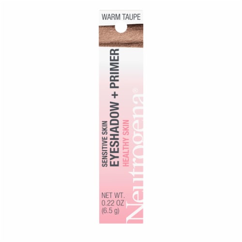 Neutrogena Sensitive Skin Eyeshadow + Primer 2-in-1 Metallic Eyeshadow for Sensitive Skin Warm Taupe Perspective: front