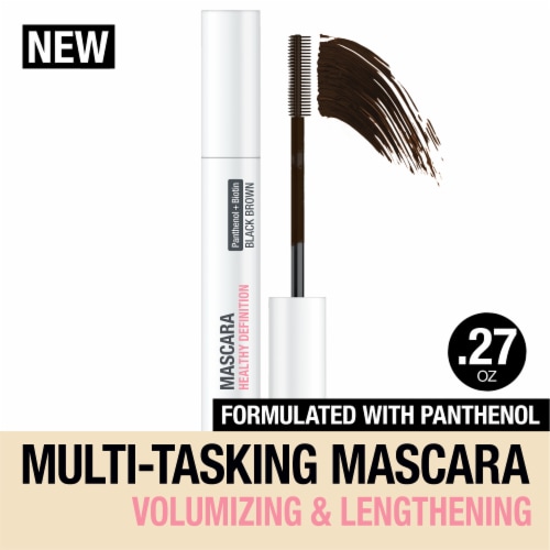 Neutrogena Healthy Definition Mascara Lifts & Volumizes Lashes Black Brown Perspective: front