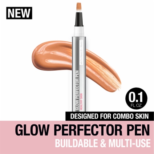 Neutrogena Healthy Skin Glow Perfector Pen Lightweight Brightening Concealer Pen Tan Perspective: front