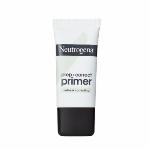 Neutrogena Prep + Correct Green Face Primer for Redness Correcting with Seaweed Extract Perspective: front