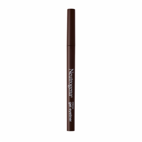 Neutrogena Intense Gel Eyeliner with Antioxidant Vitamin E, Smudge- & Water-Resistant Dark Brown Perspective: front