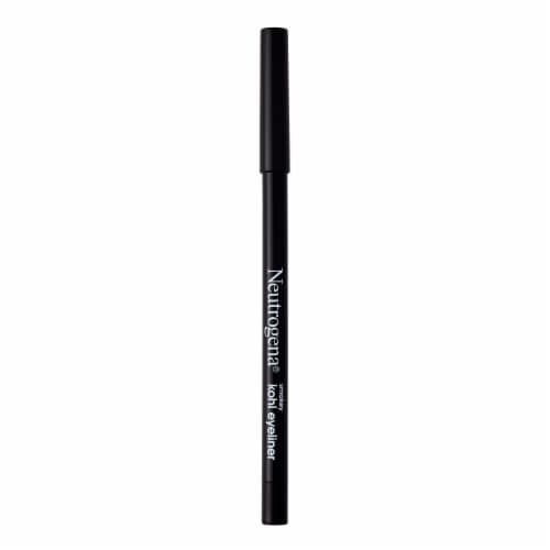 Neutrogena Smokey Kohl Eyeliner with Antioxidant Vitamin E, Water-Resistant Jet Black Perspective: front