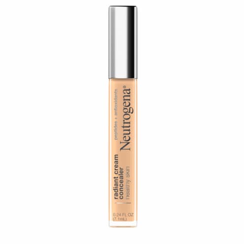 Neutrogena Healthy Skin RadiantCream Concealer, Brightening & Lightweight 03 Sugar Light Perspective: front