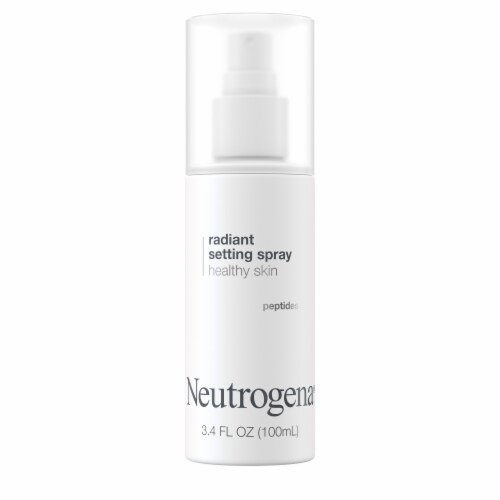 Neutrogena Healthy Skin Radiant Makeup Setting Spray for Healthy Looking Glowing Skin Perspective: front