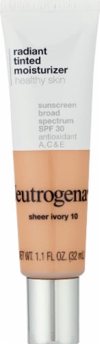 Neutrogena® 10 Sheer Ivory Radiant Tinted Moisturizer Perspective: front