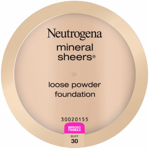 Neutrogena Mineral Sheers Buff 30 Loose Powder Foundation Perspective: front