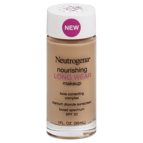 Neutrogena Nourishing Long Wear Natural Ivory Makeup Perspective: front